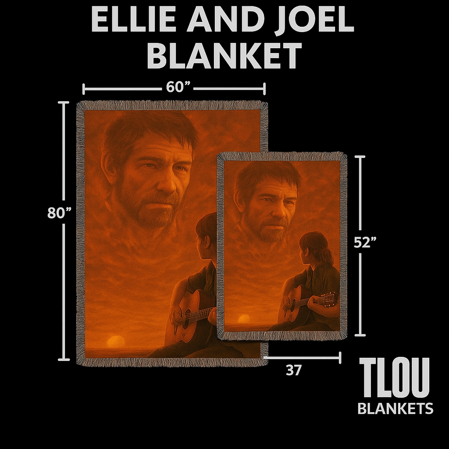 The Last Of Us Blanket